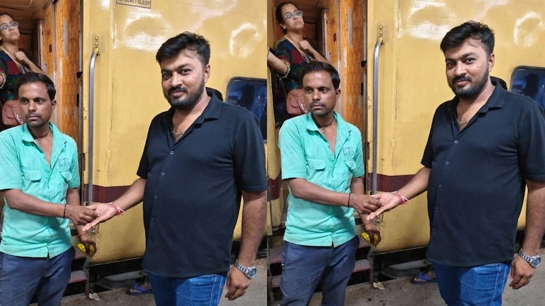 ट्रेन के टॉयलेट में गिरी सोने की अंगूठी, रेलवे कर्मचारियों ने गंदी नाली से निकालकर दी वापस