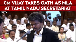 CM Vijay News | Vijay Takes Oath As Member Of Tamil Nadu Legislative Assembly At The Secretariat
