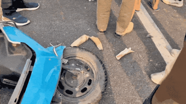 उत्तराखंड में स्कूटी से टक्कर के बाद टूटा जंगली हाथी का दांत... 3 टुकड़े हुए