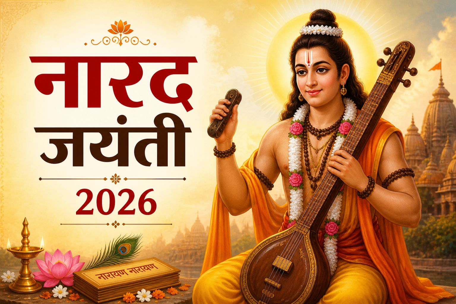 आज है देवर्षि नारद जयंती? एक दिन की पूजा से बदल सकती है किस्मत