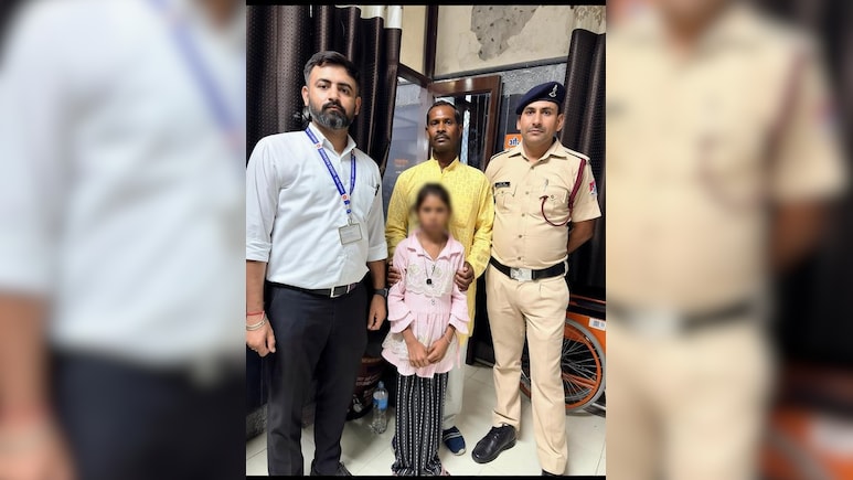 J&K Ticket Collector Turns Guardian For Lost Child, Reunites Her With Parents