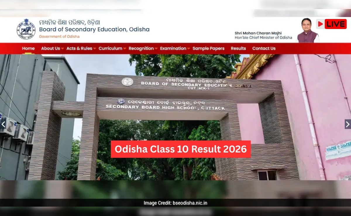 BSE Odisha 10th Result 2026 LIVE: AHSC Madhyama Marksheet Out Today At bseodisha.ac.in, Direct Link, Official Websites Here