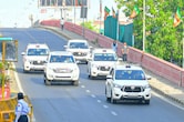 आज 13 नहीं, सिर्फ 5 गाड़ियों के काफिले में न&zwj;िकले CM भजनलाल, पीएम मोदी की अपील के बाद ल&zwj;िया फैसला