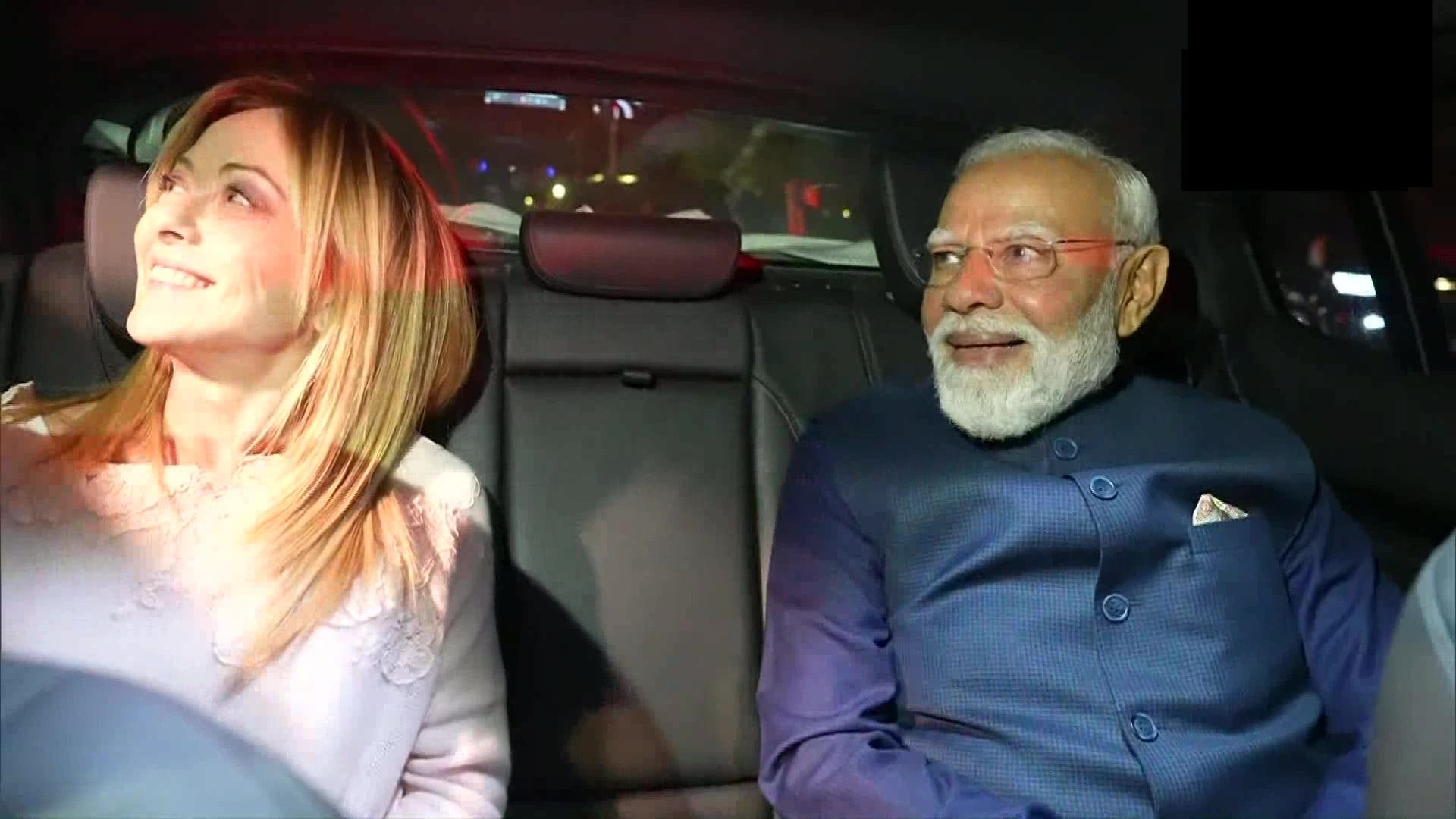 VIDEO: कार में साथ सफर, फुल स्माइल और कमाल की दोस्ती... PM मोदी को मेलोनी ने खूब घुमाया रोम