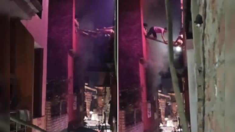 On Camera, Woman Saves 3 Children From Burning Building. She Doesn't Make It