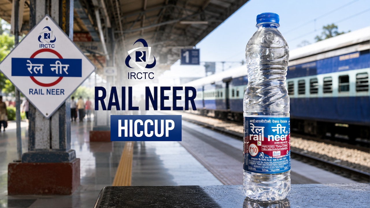 More Bottled Water, No Partner Still: IRCTC's Rail Neer Fix Remains Half-Built