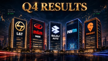 Q4 Results Next Week: L&T, M&M, Bajaj Auto, Paytm, Swiggy, Meesho Among Key Companies To Declare Earnings
