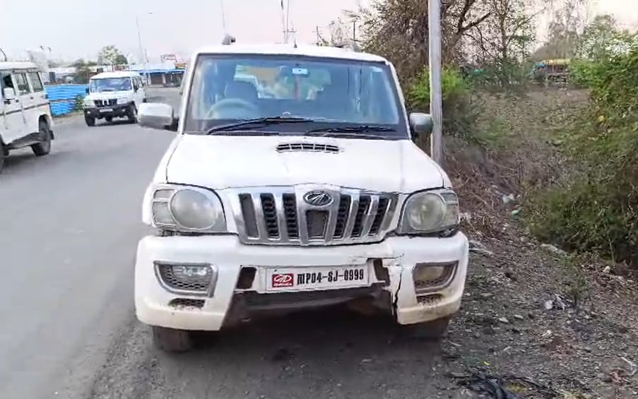 हाइवे पर लावारिस मिली बीजेपी नेता की हत्या में इस्तेमाल स्कॉर्पियो कार 