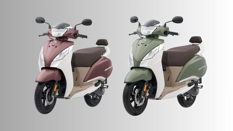 TVS Jupiter 125 Gains Two New Colour Options- Details