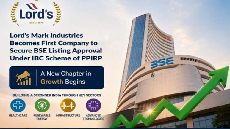 Lord's Mark Industries Becomes First Company To Secure BSE Listing Approval