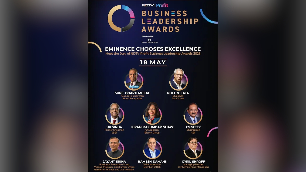 When Eminence Meets Excellence: A Jury of Exceptional Gravitas For The NDTV Profit Business Leadership Awards When Eminence Meets Excellence: A Jury of Exceptional Gravitas For The NDTV Profit Business Leadership Awards