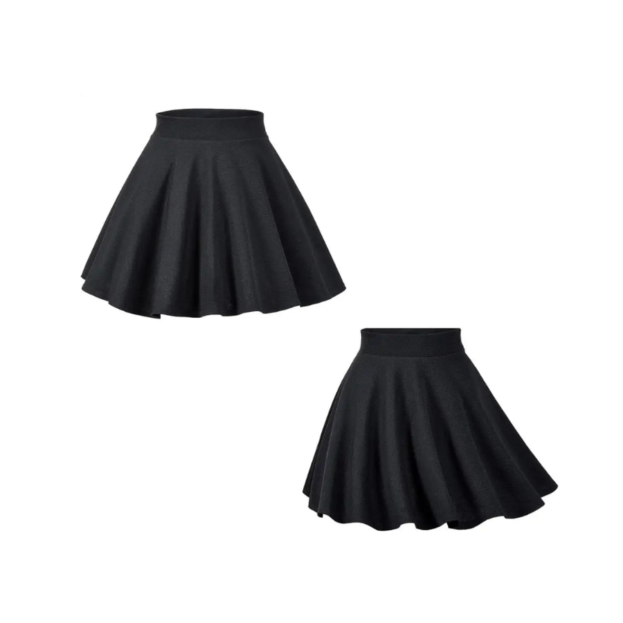 Click to buy PHH BLUE BEAUTY Girls Regular Black Skirt
