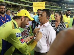 Sunil Gavaskar Tells MS Dhoni Not To Play Against SRH, Even If Fit. Here's Why