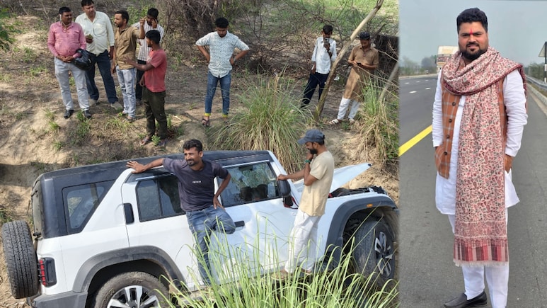 THAR बेकाबू होने से एक्&zwj;सीडेंट में BJP नेता की मौत, इकलौते बेटे थे प्रशांत त्रिपाठी