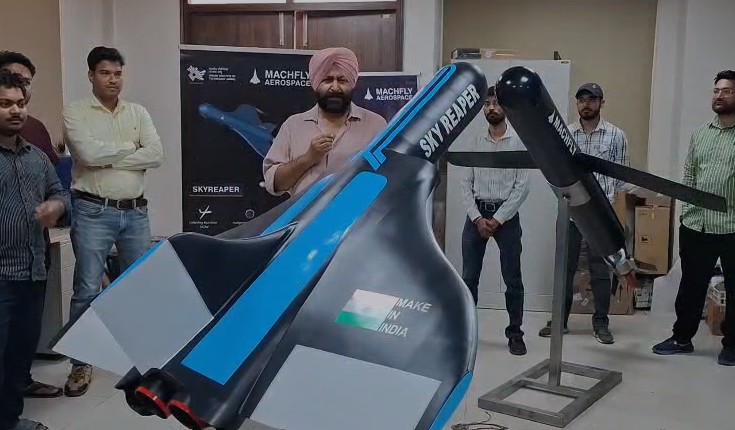 400 KM की स्पीड, 30 किलो की भार क्षमता... IIT जम्मू में सेना के लिए बन रहे स्काई रीपर ड्रोन की खासियतें