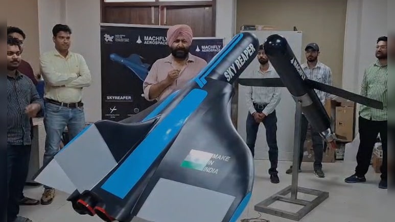 400 KM की स्पीड, 30 किलो की भार क्षमता... IIT जम्मू में सेना के लिए बन रहे मेक इन इंडिया स्काई रीपर ड्रोन की खासियतें