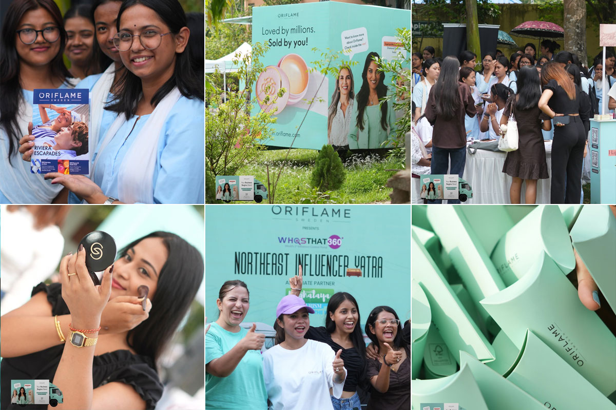 Inside Oriflame's High-Energy Campus Stop at Nagaon College