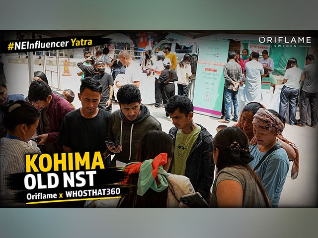 Oriflame x Whosthat360 Activates Kohima | OLD NST Cultural Showcase