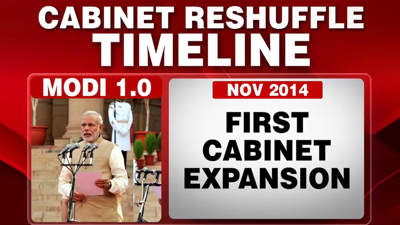 Modi Government Cabinet Reshuffles: A Timeline From 2014 To 2023