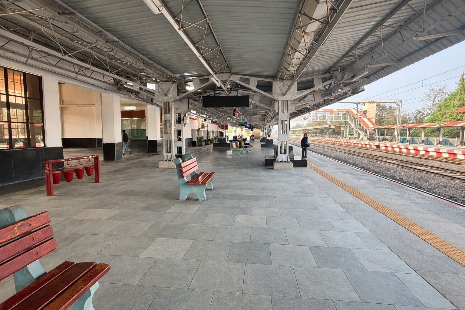 Sanchi Railway Station: प्लेटफार्म