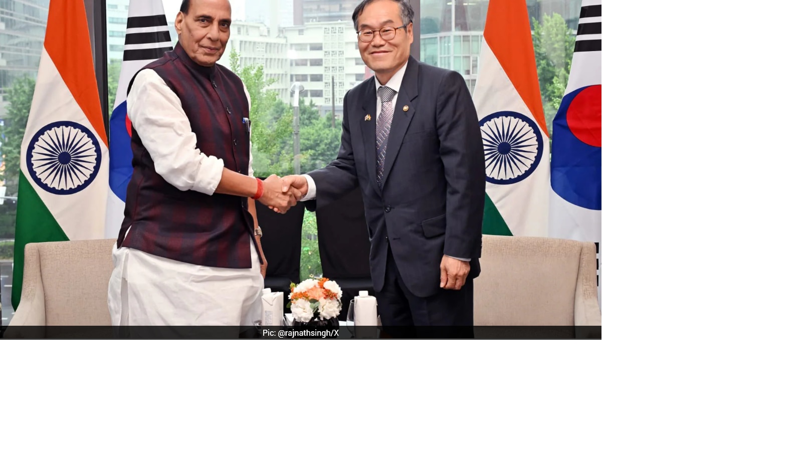 India, South Korea Sign Pact On Defence, Cyber, Training Cooperation