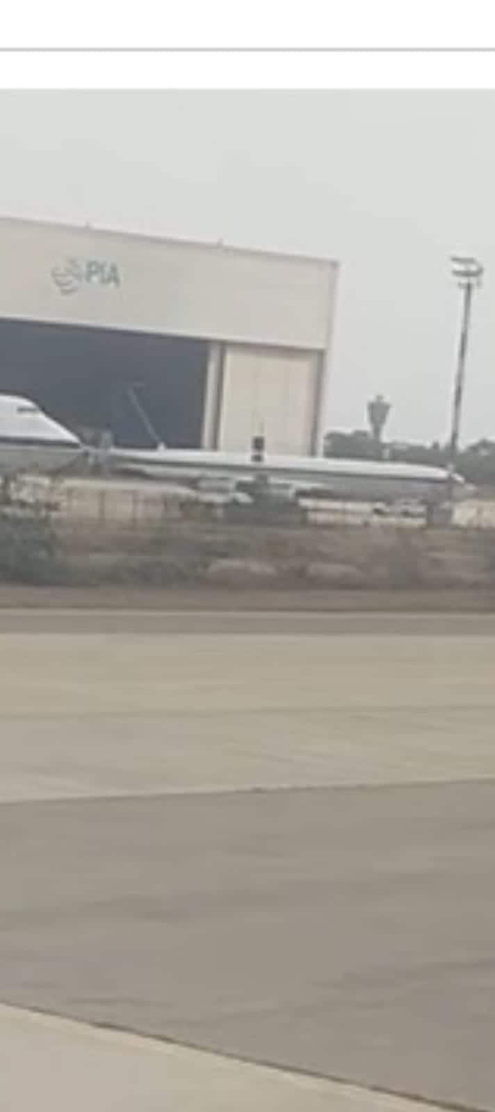 YouTube video shows Iranian Boeing 707-based aerial tanker and civilian aircraft parked in Karachi last year during high tensions with Israel. Photo Credit: Credit: Nadeem Nagar on YouTube YouTube video shows Iranian Boeing 707-based aerial tanker and civilian aircraft parked in Karachi last year during high tensions with Israel. Photo Credit: Credit: Nadeem Nagar on YouTube