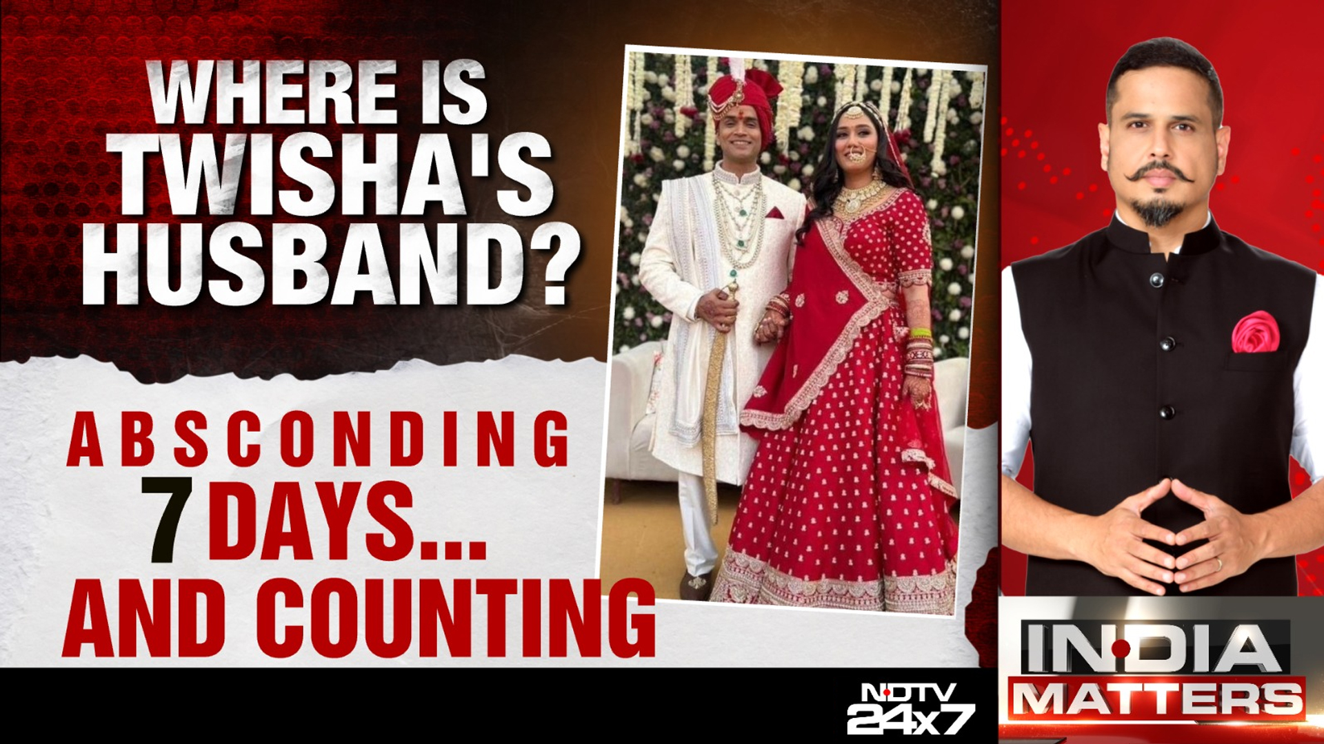 Where Is Twisha's Husband? Absconding 7 Days... And Counting