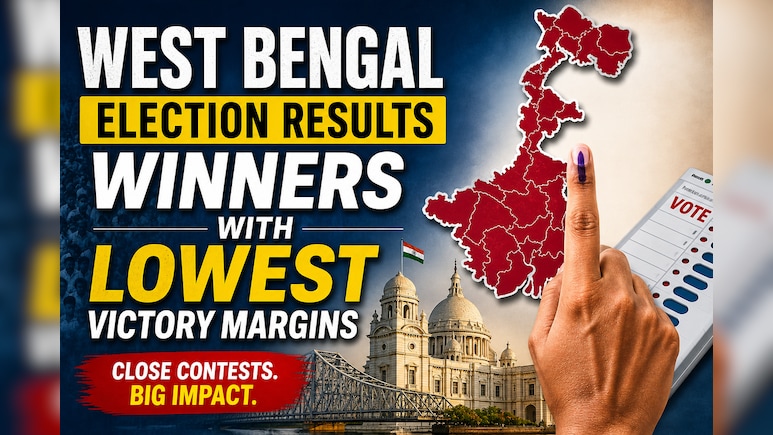 West Bengal Election Results: Winners With Lowest Victory Margins &mdash; From Just 309 To Under 1,000 Votes
