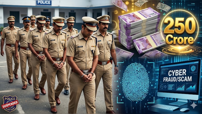नागपुर में एक साथ 9 साइबर पुलिस निलंबित, 250 करोड़ रुपये के सट्टा रैकेट को रफा-दफा करने का है आरोप