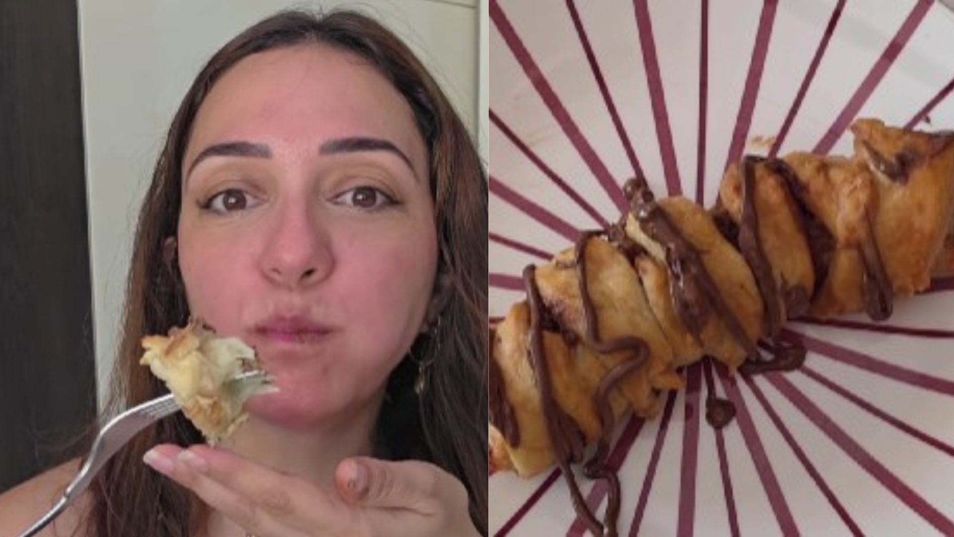 Nauheed Cyrusi Shares Her Easy Homemade Chocolate Banana Frittata Recipe