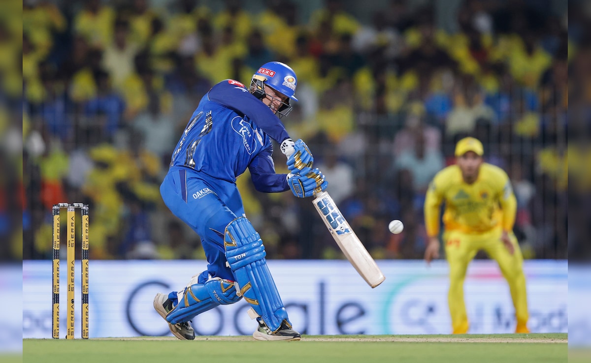 MI vs CSK: रियान रिकल्टन का धमाका, रोहित शर्मा वाला कारनामा करके मुंबई इंडियंस के इतिहास में छा गए
