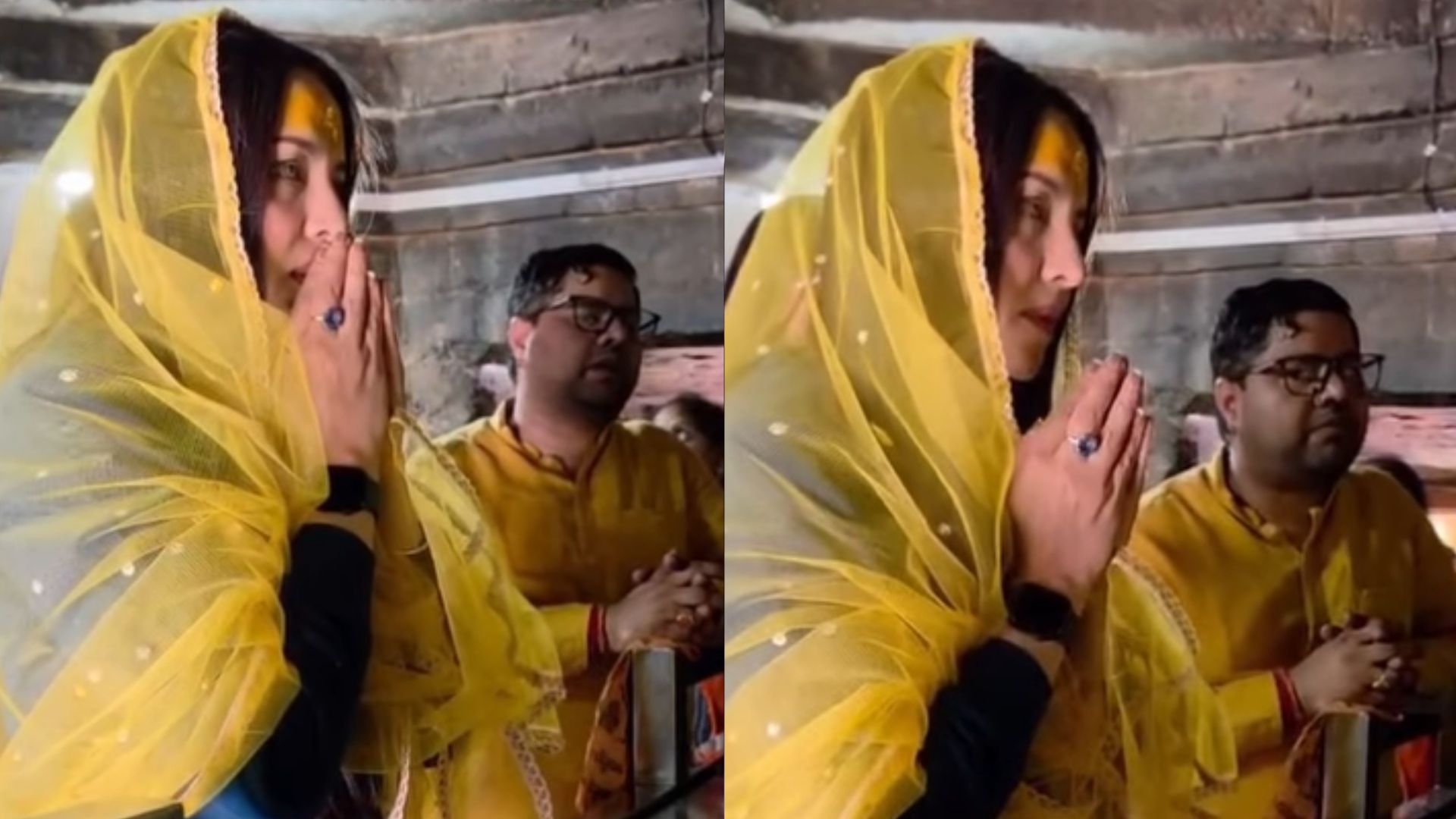 Watch: Celina Jaitly Gets Emotional As She Prays For 'Reunion' With Her Brother And Sons