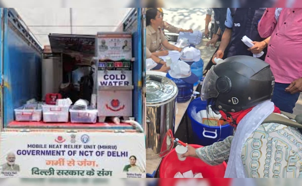 गमछे-कैप, कूलिंग रूम और मोबाइल हीट रिलीफ यूनिट्स, जानिए तपती धूप से बचाने के लिए दिल्ली में क्या-क्या मिल रही सुविधा