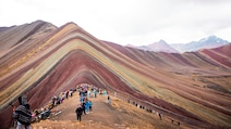 Which Place Is Known As The Rainbow Mountain Of The World?