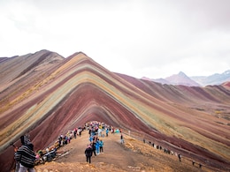 Which Place Is Known As The Rainbow Mountain Of The World?
