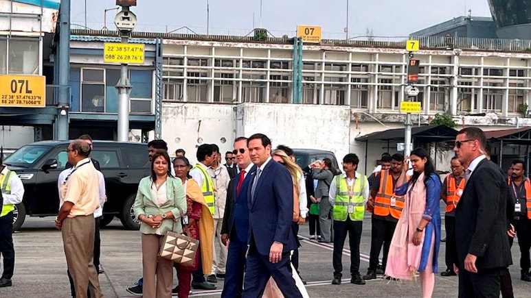 US Secretary Of State Marco Rubio Visits Saint Teresa's Mother House In Kolkata