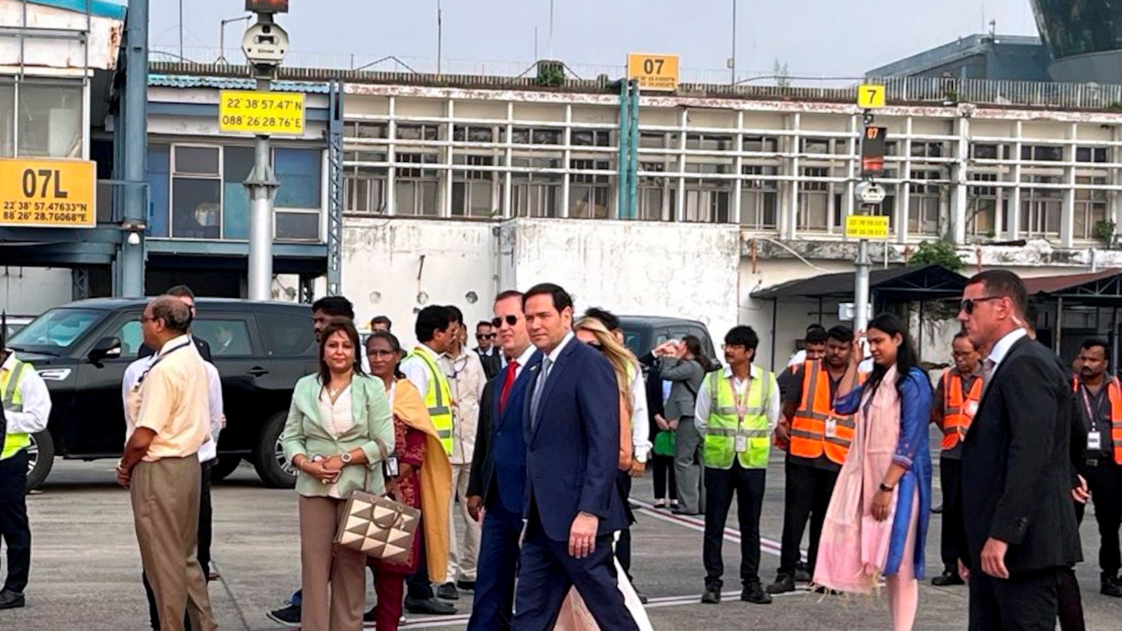 US Secretary Of State Marco Rubio Visits Saint Teresa’s Mother House In Kolkata