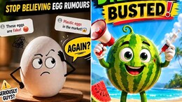 Food Authority Debunks Viral Claims About 'Plastic' Eggs And Colour-Injected Watermelons