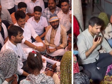 कर्जा लेकर NEET की कराई तैयारी, पेपर लीक पर बेटे ने किया सुसाइड; अब NSUI अध्यक्ष ने सौंपा 11 लाख का चेक