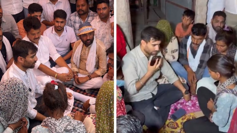 कर्जा लेकर NEET की कराई तैयारी, पेपर लीक पर बेटे ने किया सुसाइड; अब NSUI अध्यक्ष ने सौंपा 11 लाख का चेक