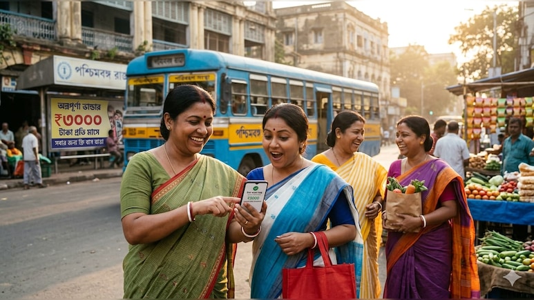 बंगाल में अब से महिलाओं को मिलेंगे 3000 रुपये, इस तारीख को आएंगे बैंक खाते में, बसों में यात्रा भी फ्री