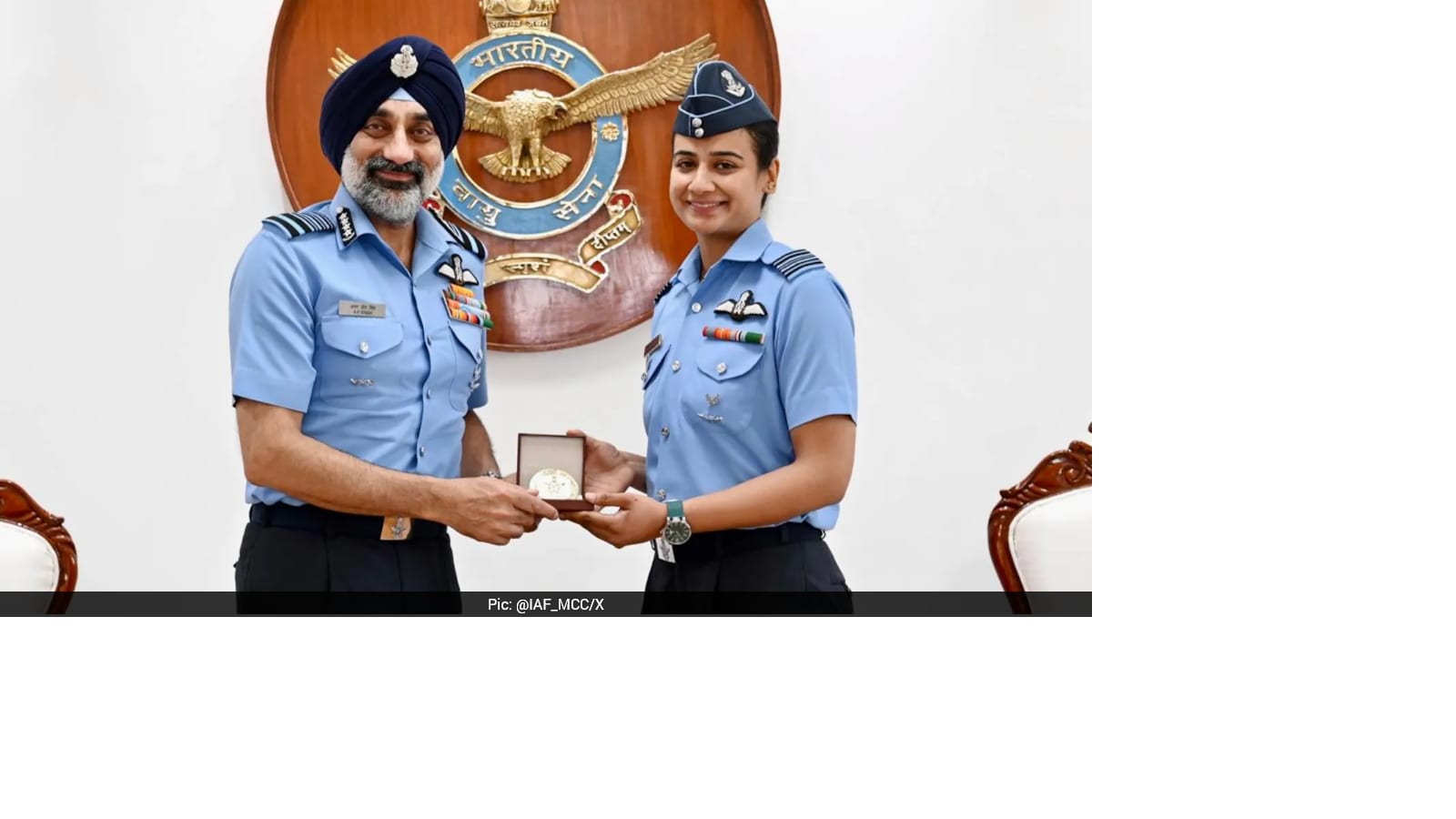 Squadron Leader Saanya Becomes IAF’s 1st Woman Cat-A Flying Instructor
