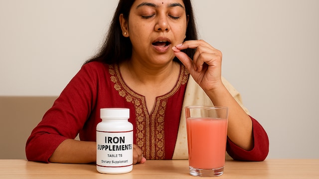 Iron supplements need to be taken with a fruit juice to increase their absorbability