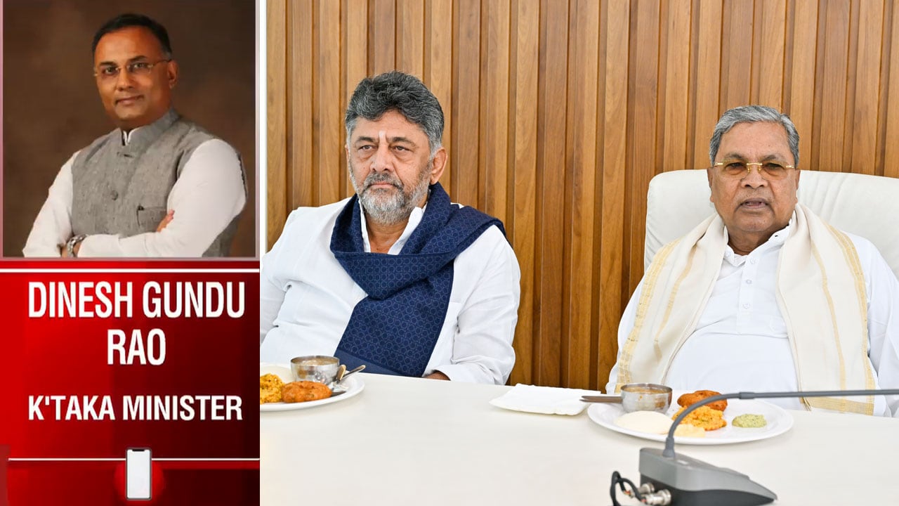 "No Groupism, Siddaramaiah-DK Shivakumar Worked Together": Dinesh Gundu Rao