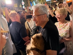 Nvidia CEO Jensen Huang Offers To Pay For Everyone's Food To Skip Long Queue In Taiwan