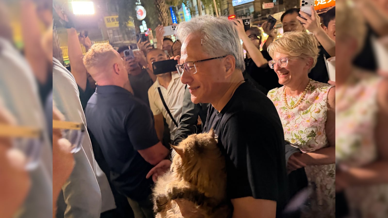 Nvidia CEO Jensen Huang Offers To Pay For Everyone’s Food To Skip Long Queue In Taiwan