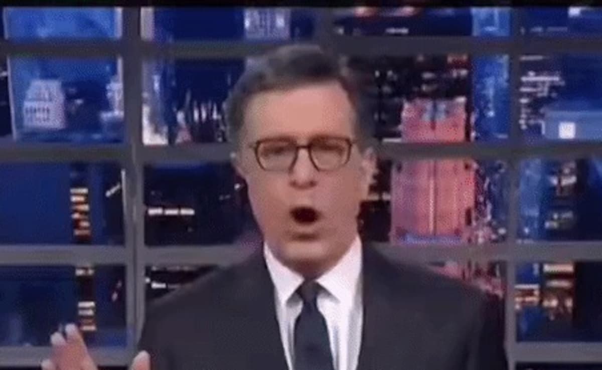 Video: Donald Trump Tosses Stephen Colbert In Dumpster Before YMCA Dance In AI-Generated Clip