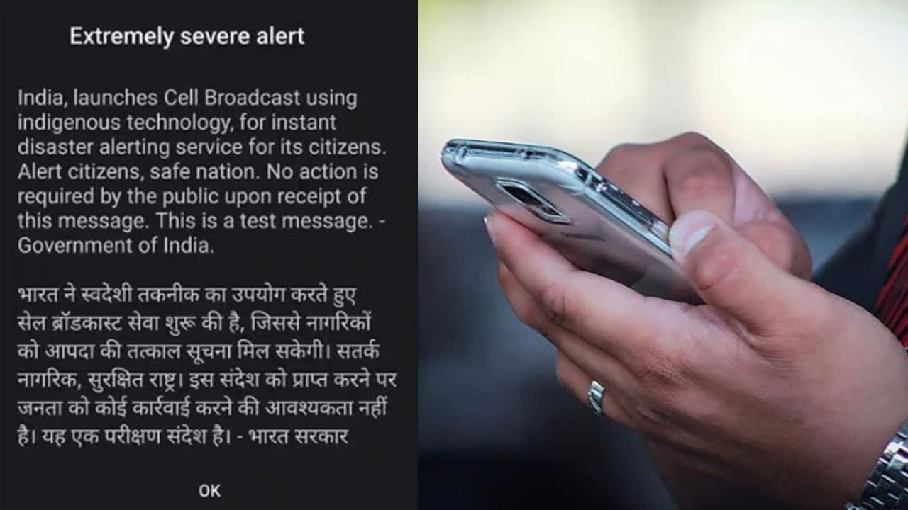 India Launches Disaster Information System, Citizens Get Test Alert On Phones