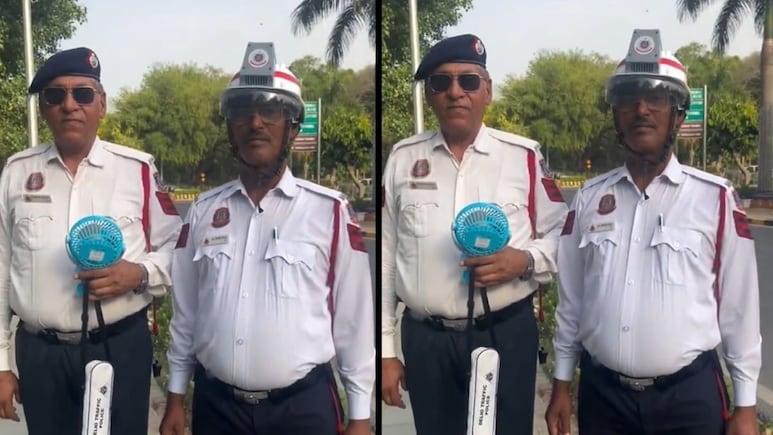 तपती धूप से बचाएगा AC वाला हेलमेट, दिल्ली ट्रैफिक पुलिस को मिले, जानिए क्या है इसकी खासियत और कैसे करेगा काम
