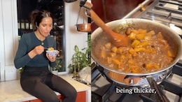 Watch: Padma Lakshmi Tries Making Vatha Kulambu For The First Time. Here's What Happened